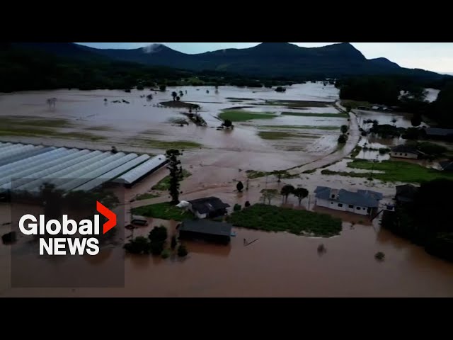 ⁣Brazil floods: Death toll rises to 29 as thousands displaced in Rio Grande do Sul