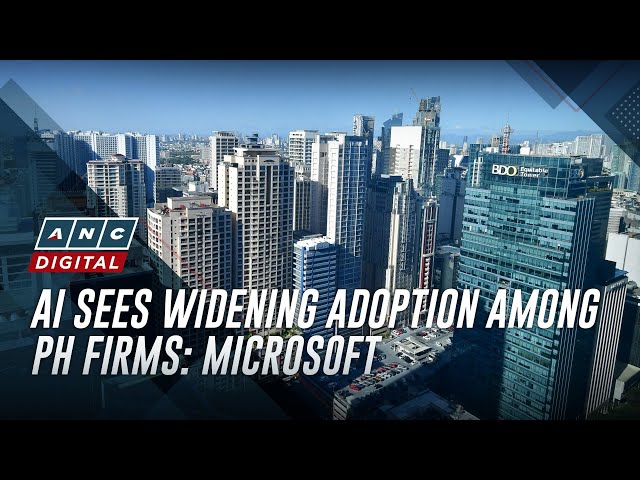 ⁣AI sees widening adoption among PH firms: Microsoft