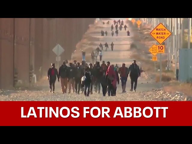 ⁣Growing number of Latinos support Gov. Abbott's handling of border crisis, poll finds