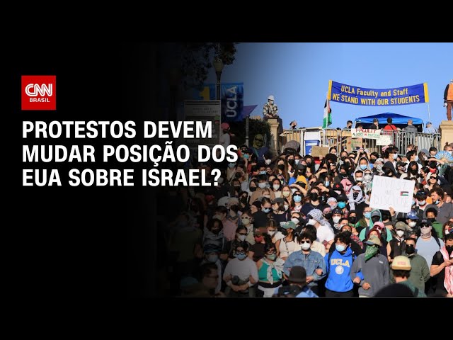⁣Cardozo e Coppolla debatem se protestos devem mudar posição dos EUA sobre Israel | O GRANDE DEBATE
