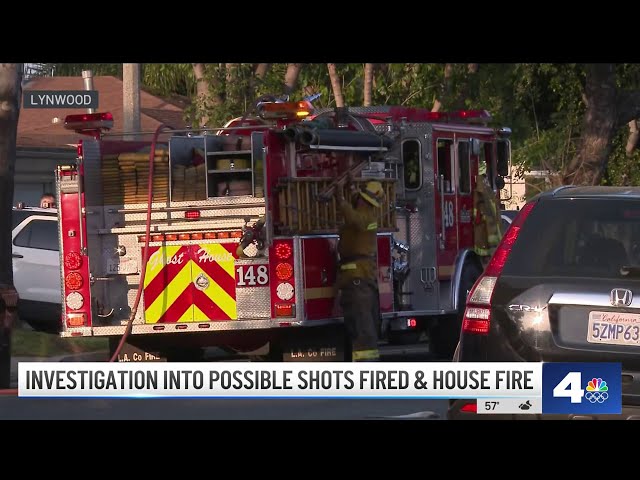 ⁣Family disturbance call leads to report of shots fired, house fire