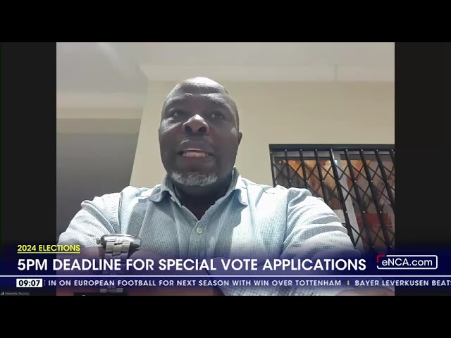 ⁣The Special Vote application deadline is Friday 5pm