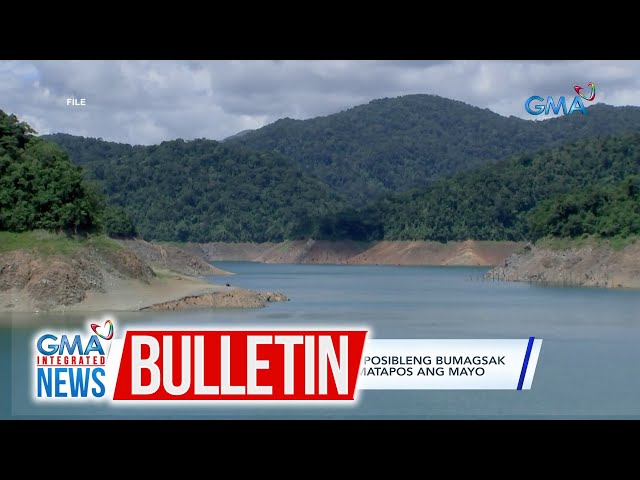 ⁣PAGASA: Water level sa Angat Dam, posibleng bumagsak sa minimum... | GMA Integrated News Bulletin