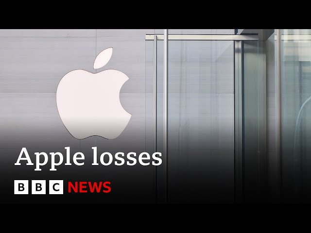 ⁣Apple iPhone sales fall in nearly all countries | BBC News