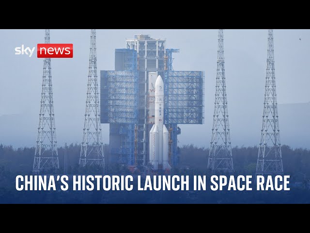 ⁣Watch live: China launches robotic spacecraft to 'far side of the moon' for first time in 