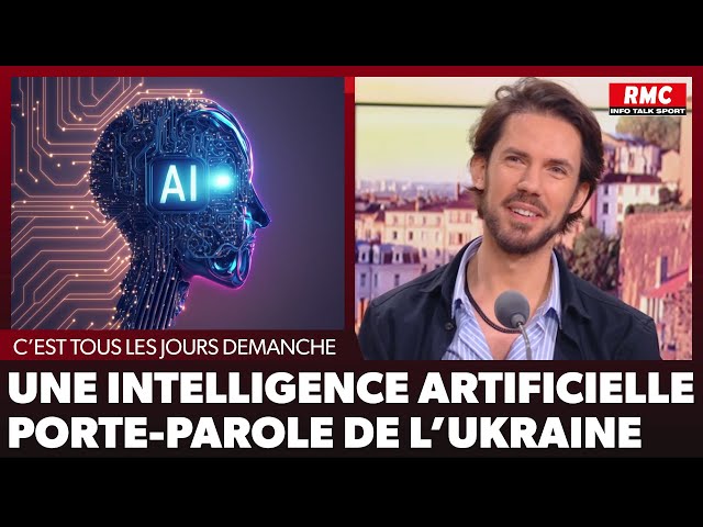 Arnaud Demanche : Une intelligence artificielle porte-parole de l'Ukraine !