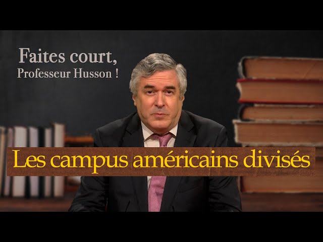 [FC] Les campus américains divisés sur la question Palestinienne - Faites court, professeur Husson