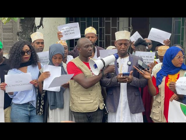 ⁣Comores: Journalistes interdits de défiler pour la Journée mondiale de la liberté de la presse