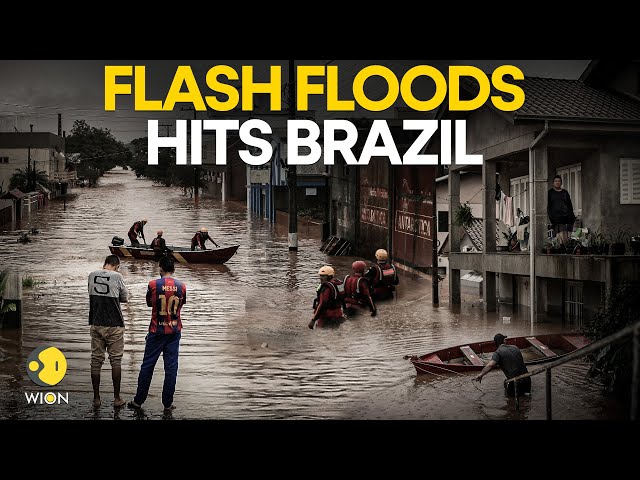 ⁣Brazil Floods LIVE: Heavy rains kill at least 29 in Brazil, many displaced in Southern Brazil | WION