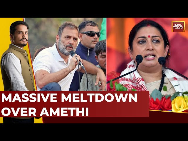⁣5ive Live With Shiv Aroor: Smriti Irani's Most Scathing Attack On Rahul Gandhi's Amethi Ex