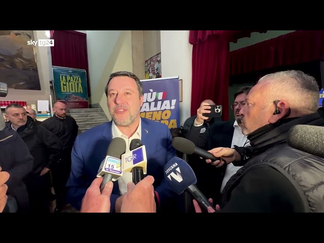 ⁣Salvini: “Fascismo rosso è ultimo rimasto”