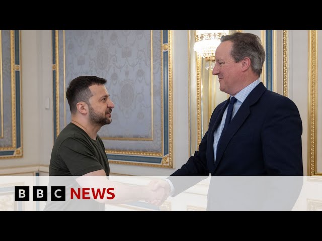 ⁣UK commits £3bn a year in Ukraine aid | BBC News