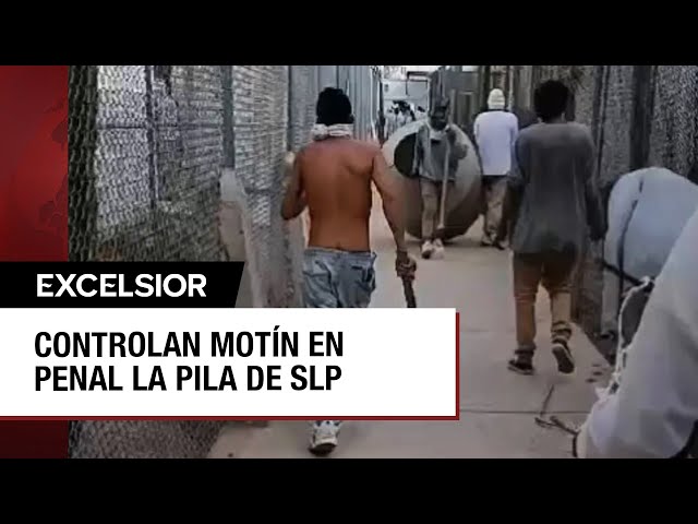 ⁣Nuevo motín en el penal de La Pila en San Luis Potosí por decomiso de celulares