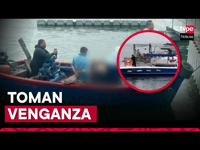 ⁣Callao: familiares de pescador herido de bala linchan a extranjero agresor