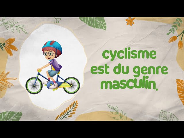⁣MOT DU JOUR : CYCLISME