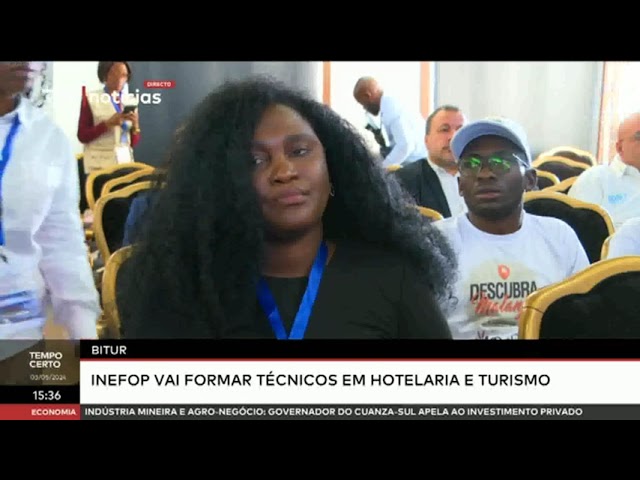 BITUR - INEFOP vai formar técnicos em hotelaria e turismo