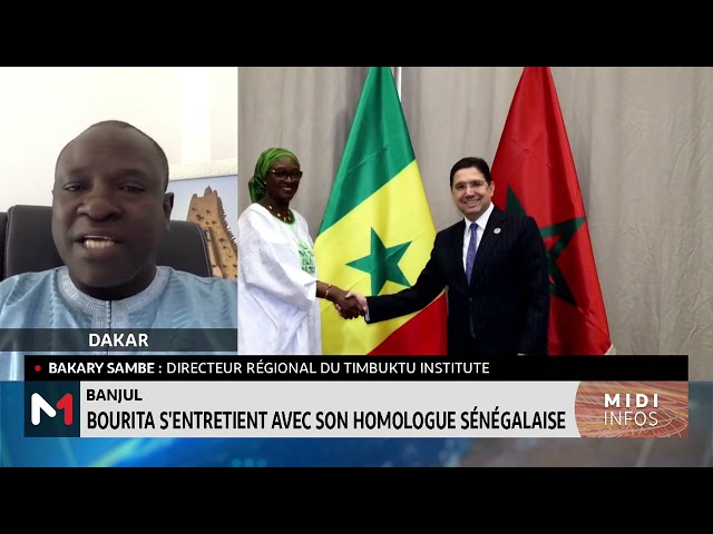 ⁣Banjul : Bourita s´entretient avec son homologue sénégalaise. Analyse Bakary Sambe