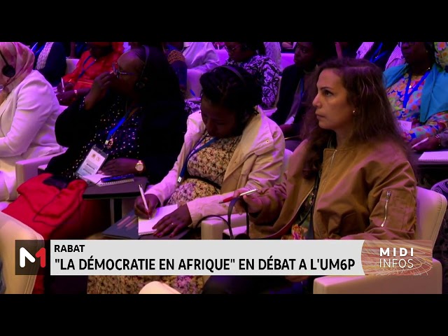 ⁣Rabat : "La démocratie en Afrique" en débat à l´UM6P