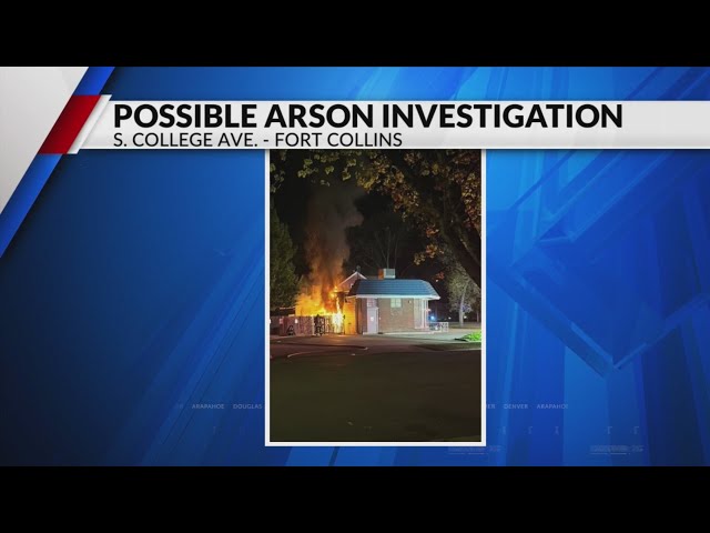 ⁣Possible arson investigation underway in Fort Collins