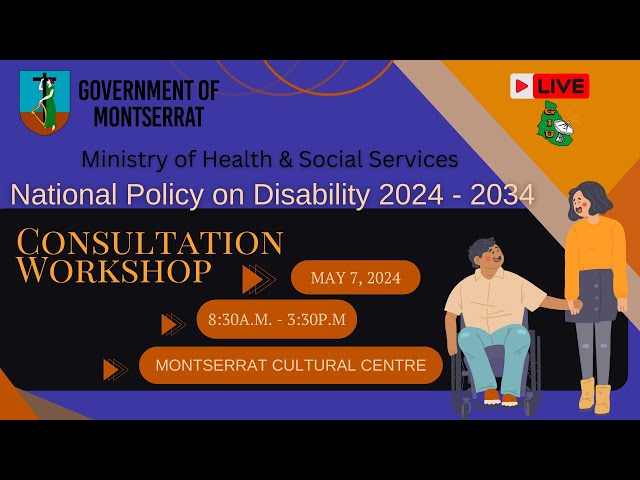 National Policy on Disability Consultation Workshop | May 7, 2024