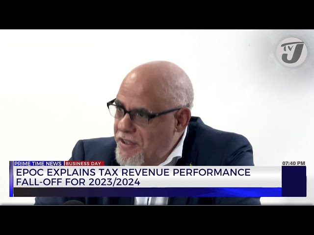 ⁣EPOC Explains Tax Revenue Performance Fall-off for 2023-2024 | TVJ
