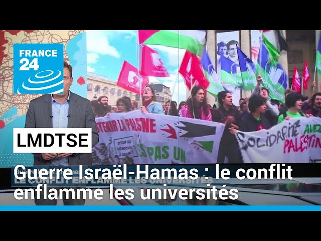 ⁣Guerre Israël-Hamas : le conflit enflamme les universités • FRANCE 24