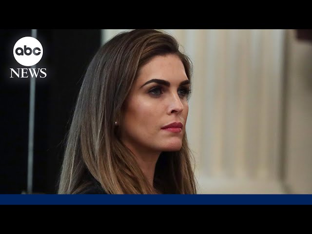⁣Hope Hicks, longtime Trump aide, called to stand by prosecutors in criminal hush money trial