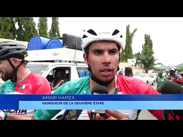 ⁣19ème tour cycliste:l'algérien Hamza vainqueur