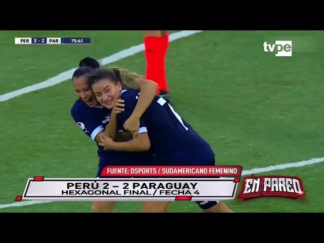 ⁣Selección Peruana empató 2-2 ante Paraguay por el hexagonal final del Sudamericano Femenino Sub 20