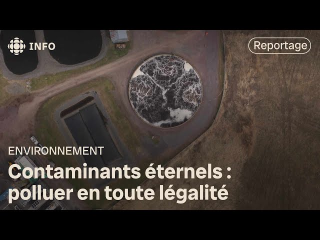 ⁣Ils rejettent des polluants éternels dans les rivières avec l’aval de Québec