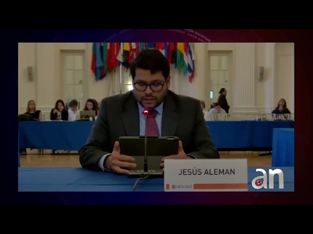 ⁣Jesús Alemán denunció ante la OEA las torturas que sufrió cuando estuvo detenido por la dictadura