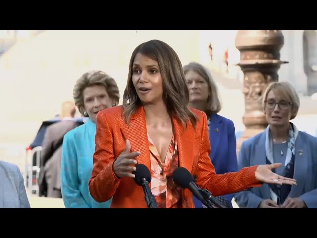 ⁣Halle Berry fights for funding to improve women's care | USA TODAY