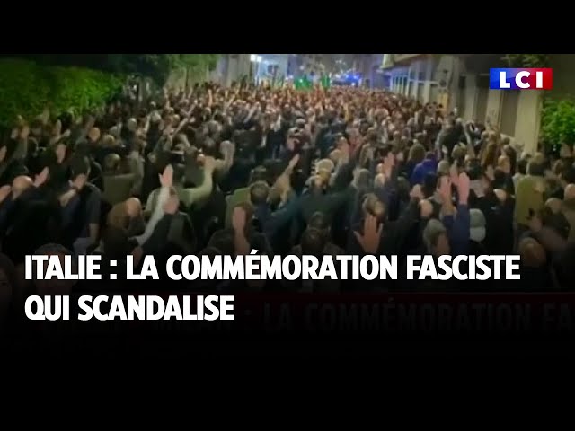 Italie : la commémoration fasciste qui scandalise