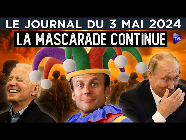 ⁣Macron : la fonction présidentielle humiliée - JT du vendredi 3 mai 2024