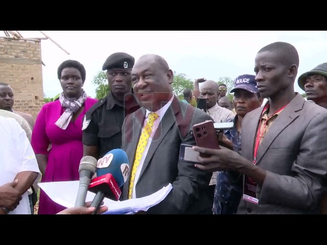 ⁣Minister restores rightful owner to land in Kyankwanzi