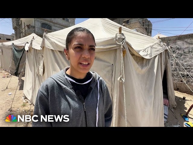 ⁣U.S. college protests give Gazan students 'glimpse of hope'