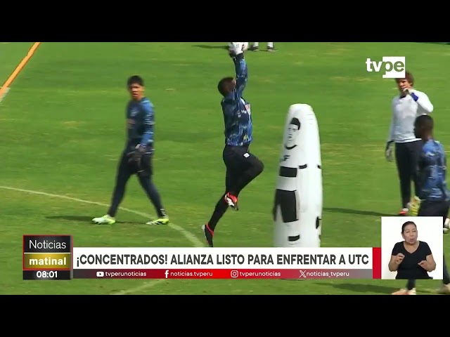 Alianza Lima se enfrenta a UTC por la fecha 14 del Apertura en el Estadio Nacional