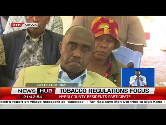 ⁣Tobacco regulation focus, public participation for regulations
