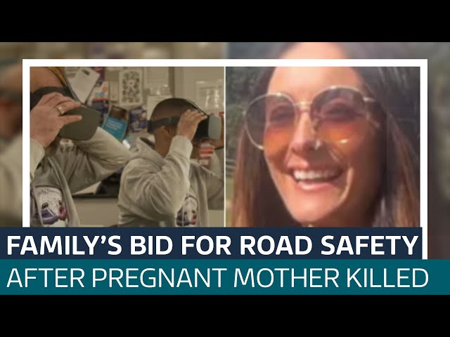⁣Family of pregnant mum killed by dangerous driver bid to educate young drivers | ITV News