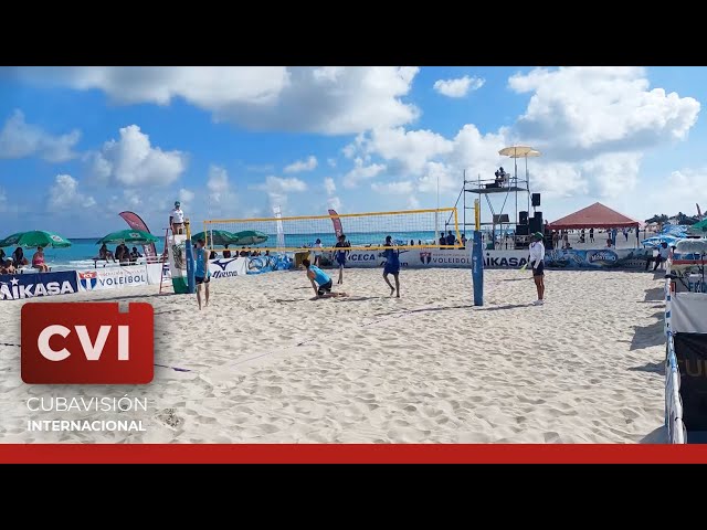 ⁣En desarrollo segunda parada del Circuito Norceca de Voleibol de Playa en Varadero