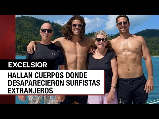 ⁣Hallan en Baja California cuerpos en zona donde desaparecieron surfistas extranjeros