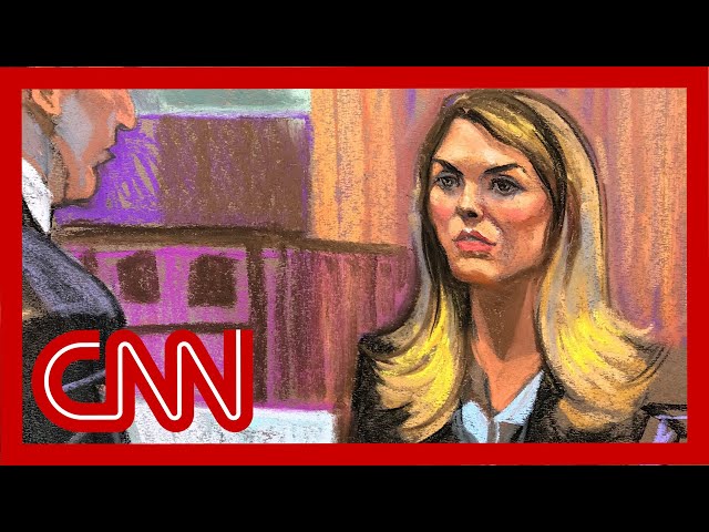 ⁣CNN reporter breaks down what made Hope Hicks cry on the stand