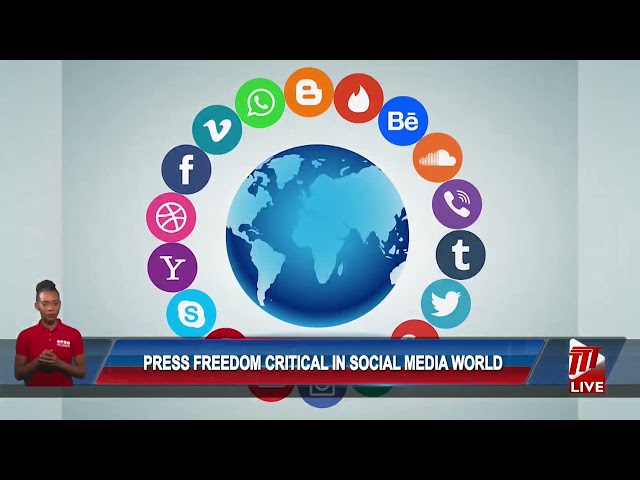⁣Press Freedom Critical In Social Media World