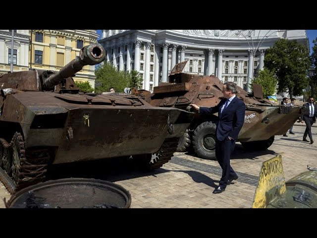 ⁣Guerre en Ukraine : Londres promet davantage d'aide à Kyiv