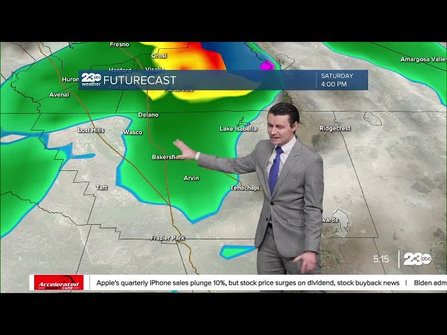 ⁣23ABC Evening weather update May 3, 2024