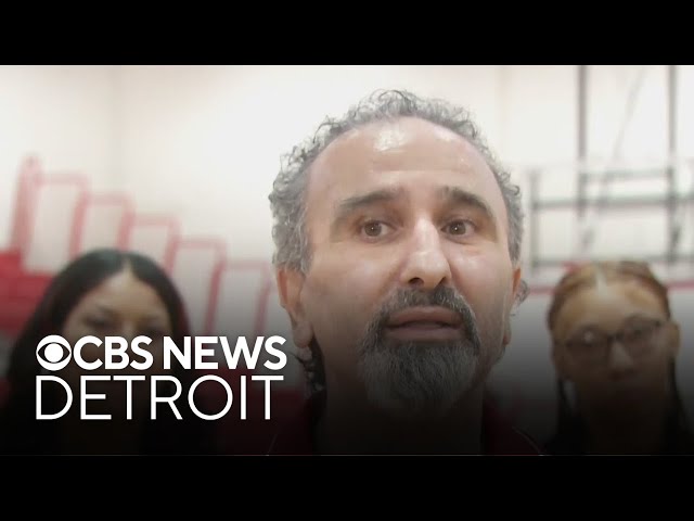 Metro Detroit teacher reunites with students who saved his life