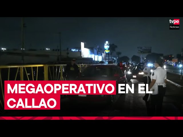 Callao: megaoperativo "impacto turístico" en el aeropuerto Jorge Chavez