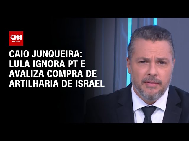 ⁣Caio Junqueira: Lula ignora PT e avaliza compra de artilharia de Israel | WW