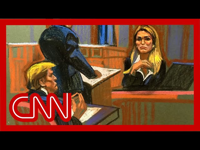 ⁣Sketch artist details her process in Trump hush money trial
