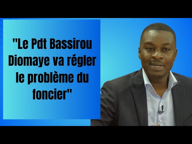 ⁣"Le Pdt Bassirou Diomaye va régler le problème du foncier"